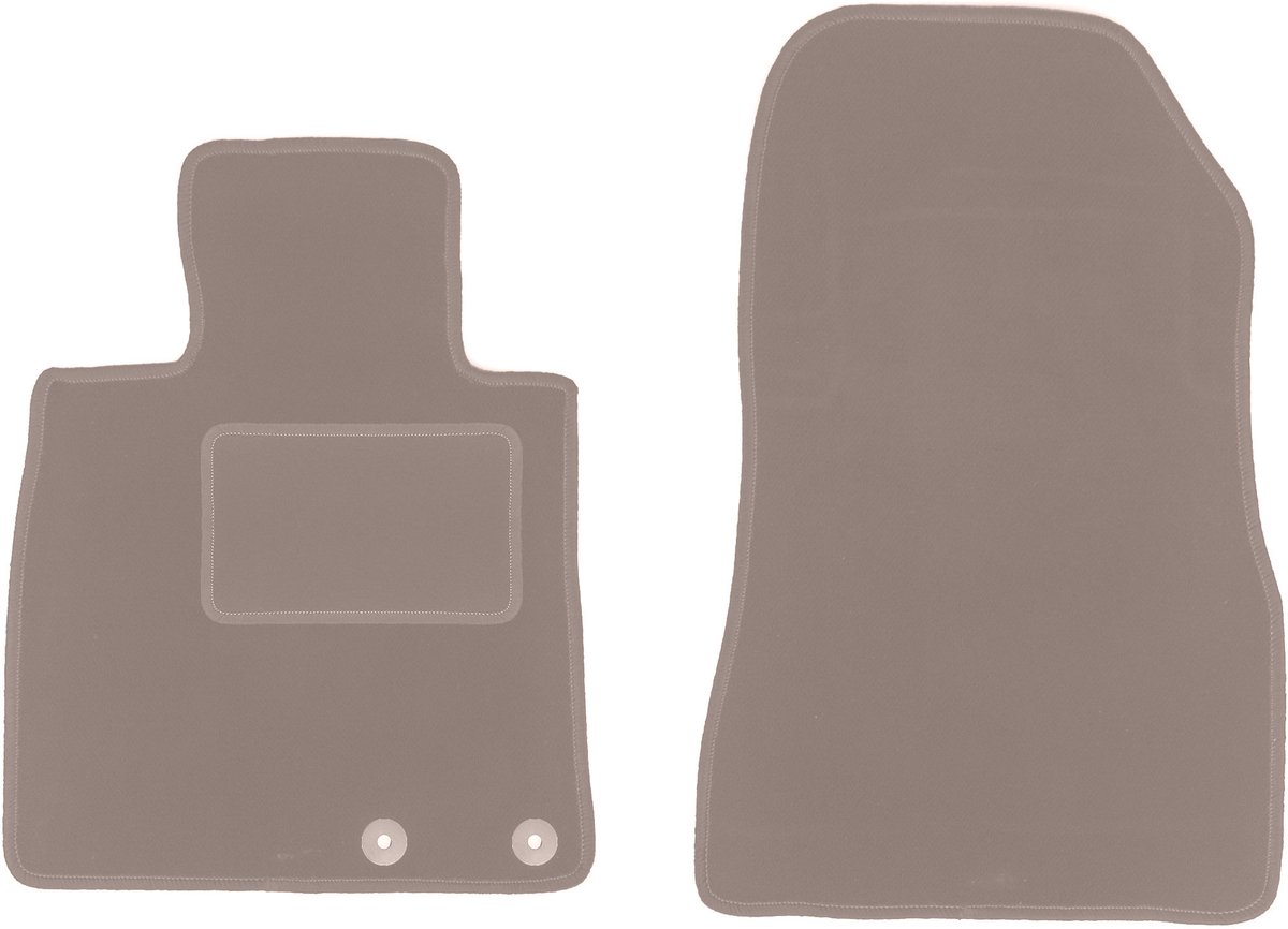Beige voormatten voor: Nissan Note II hatchback (2012-)