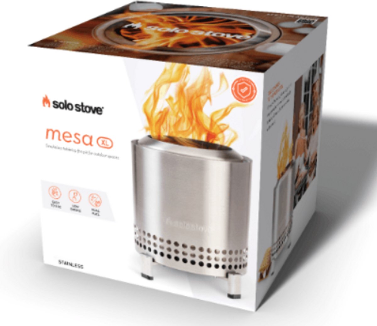 Solo Stove Mesa XL brasero de table - Inox
