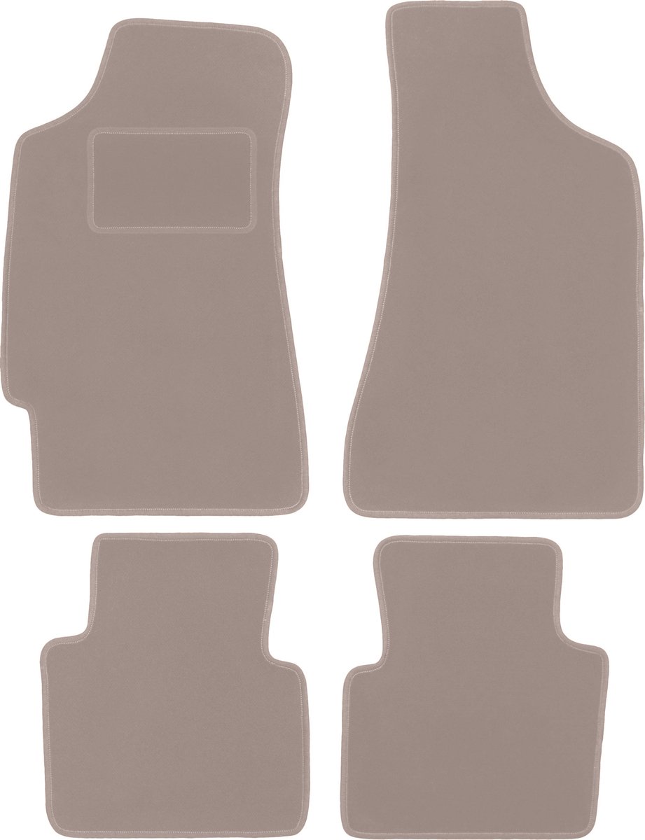 Beige velours vloermatten voor: Chrysler Neon sedan (1994-2005)