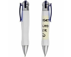 Promo Balpennen - Personaliseren Met Tekst & Logo - Bedrukbare Promotie Pennen - Inclusief Inzetpapier - Geschikt Voor Reclame & Evenementen - 4,6x7,3 cm - 10 Stuks