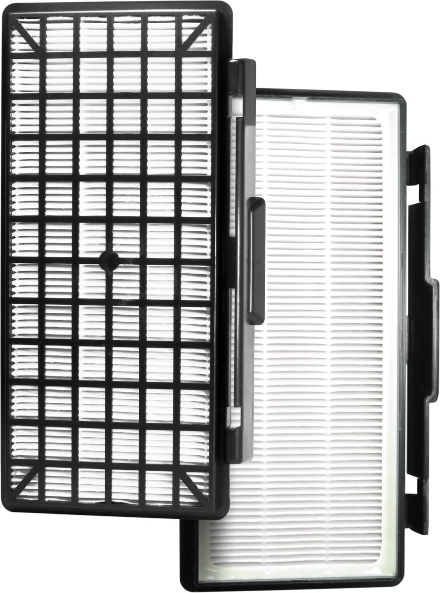 2x Dparts hepa filter geschikt voor Bosch en Siemens - hygiënefilter voor Free'e, VSZ 6 en Z6.0 stofzuiger series - stofzuigerfilter 647753 00647753 - 577303 00577303 - BBZ154HF - VZ154HFB allergiefilter