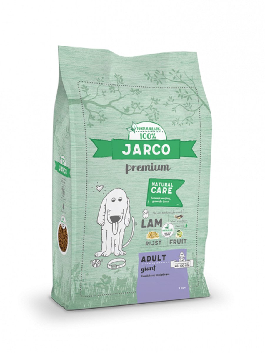 Jarco Jarco hondenvoer Giant Adult Lam 12,5 kg - Hond