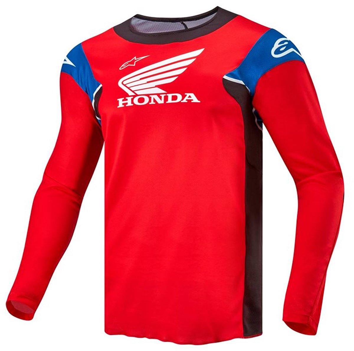 Alpinestars Honda Racer Iconic Jersey Helderrood Zwart Wit -