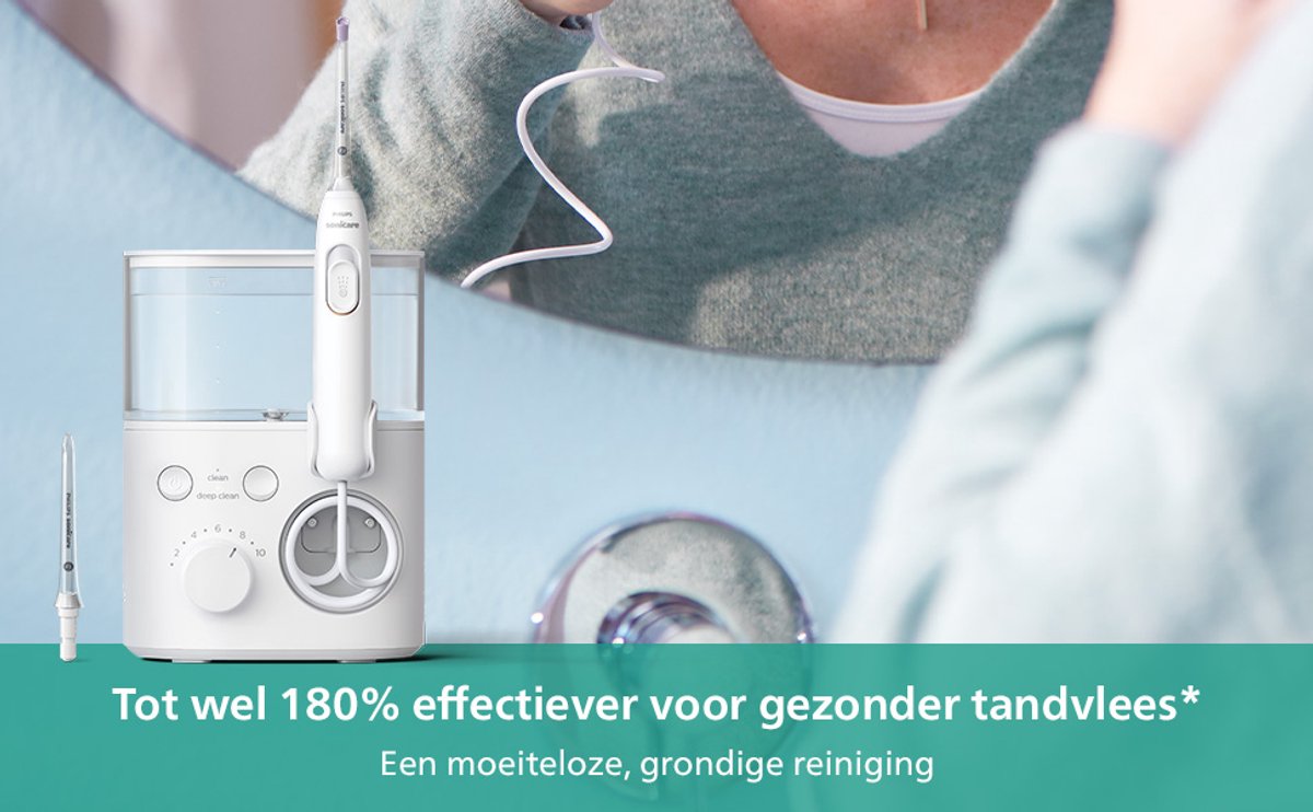 Philips Sonicare PowerFlosser 3000 Waterflosser met snoer- HX3711/20 thumbnail 6