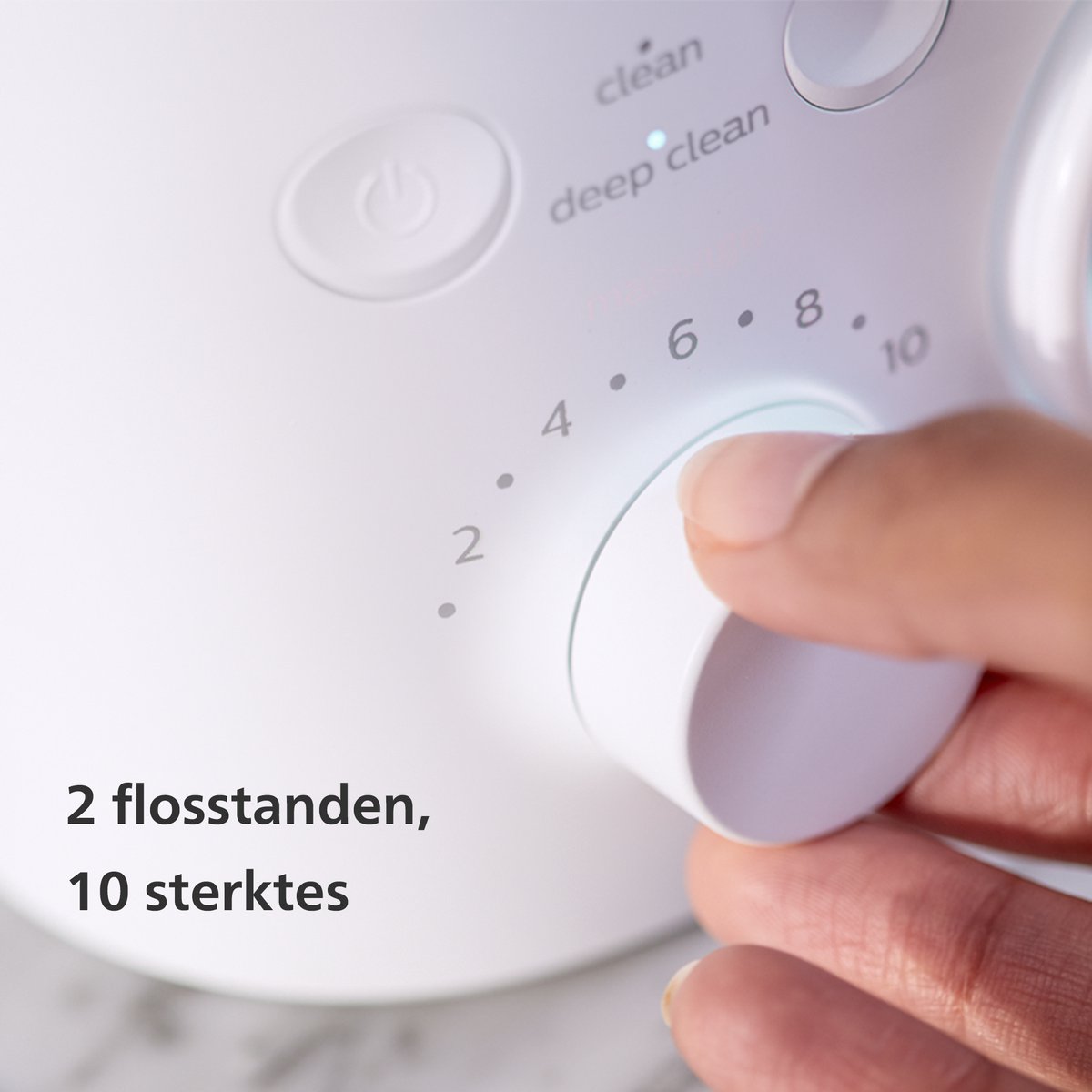 Philips Sonicare PowerFlosser 3000 Waterflosser met snoer- HX3711/20 thumbnail 4