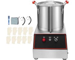 Groentesnijder - Hakmolen- 1400W Elektrische Fruitsnijder - RVS Multisnijder Keukenapparaat