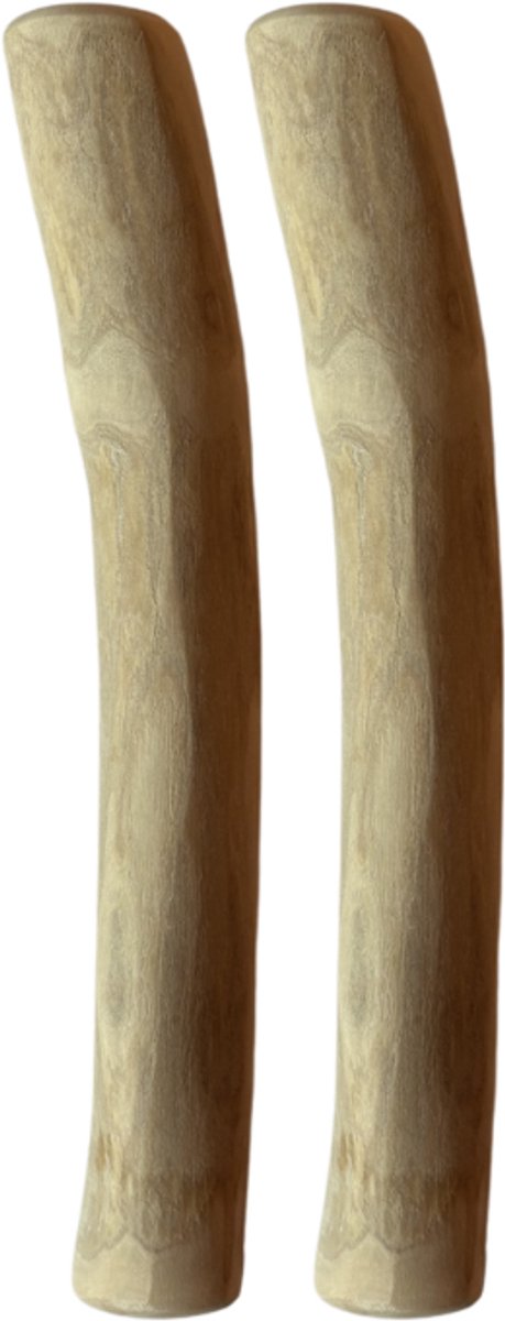 Boris&Lotje duo pack Hondenbot kauwstaaf 100% natuurlijk koffiehout - XS 11-13cm 2 stuks