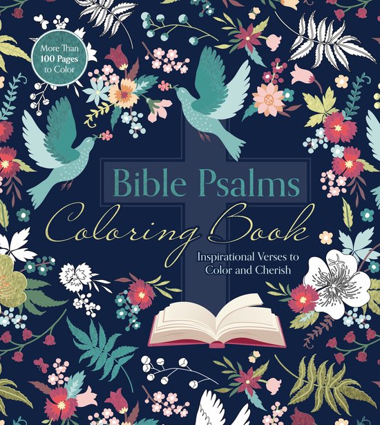 Chartwell Coloring Books- Bible Psalms Coloring Book - cover