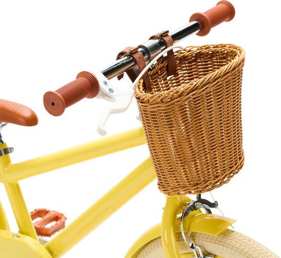 Generation Retro 16 inch Geel - Kinderfiets met Mandje van Generation — afbeelding 4