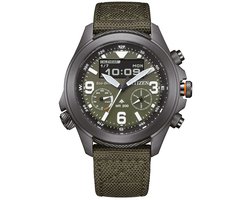 Citizen Promaster 35th Anniversary JV1005-02W Horloge - Textiel - Groen - Ø 45 mm