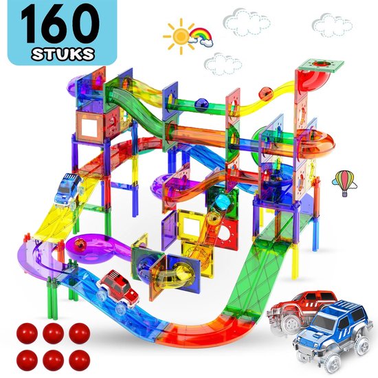 PlayNetix Magnetic Tiles Racebaan