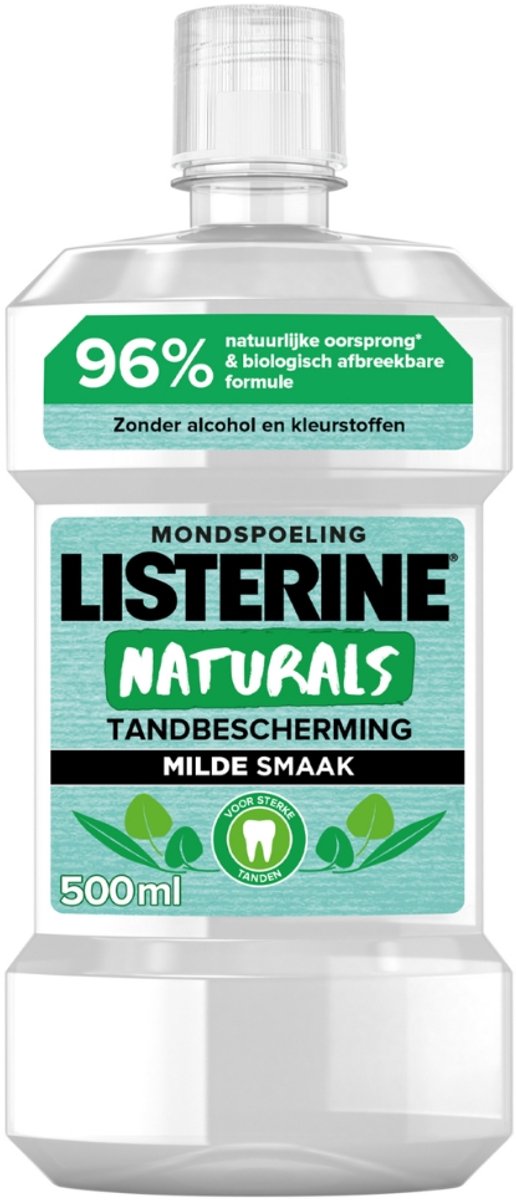 Goedkoopste Listerine - Mondwater - Naturals - Tandbescherming - 500 ml