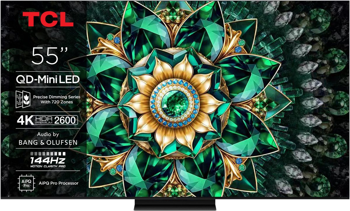 TCL 55Q7C - 55 inch - 4K QD-MiniLED - 2025 - TCL - €899,00