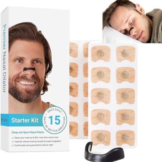 Magnetische Neusstrips - Magnetische Neusspreider - Neusspreider - Anti Snurk Neusspreider - Anti Snurk - Neusstrip