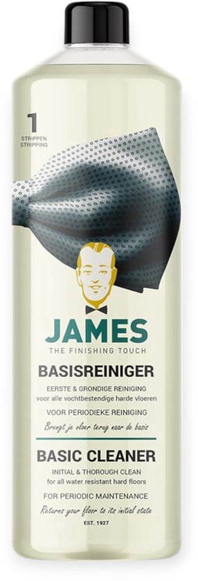 Foto: James basisreiniger verwijdert hardnekkige vervuilingen stripper
