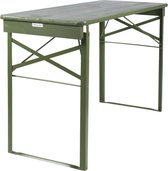 Table de pique-nique pliable MaximaVida Berlin 120 x 50 cm vert armée - Bois FSC