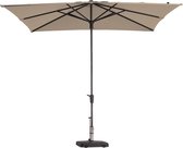 MaximaVida parasol vierkant ecru 280 x 280 cm exclusief voet