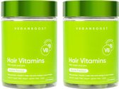 2x Veganboost Hair Vitamins Appel 60 gummies
