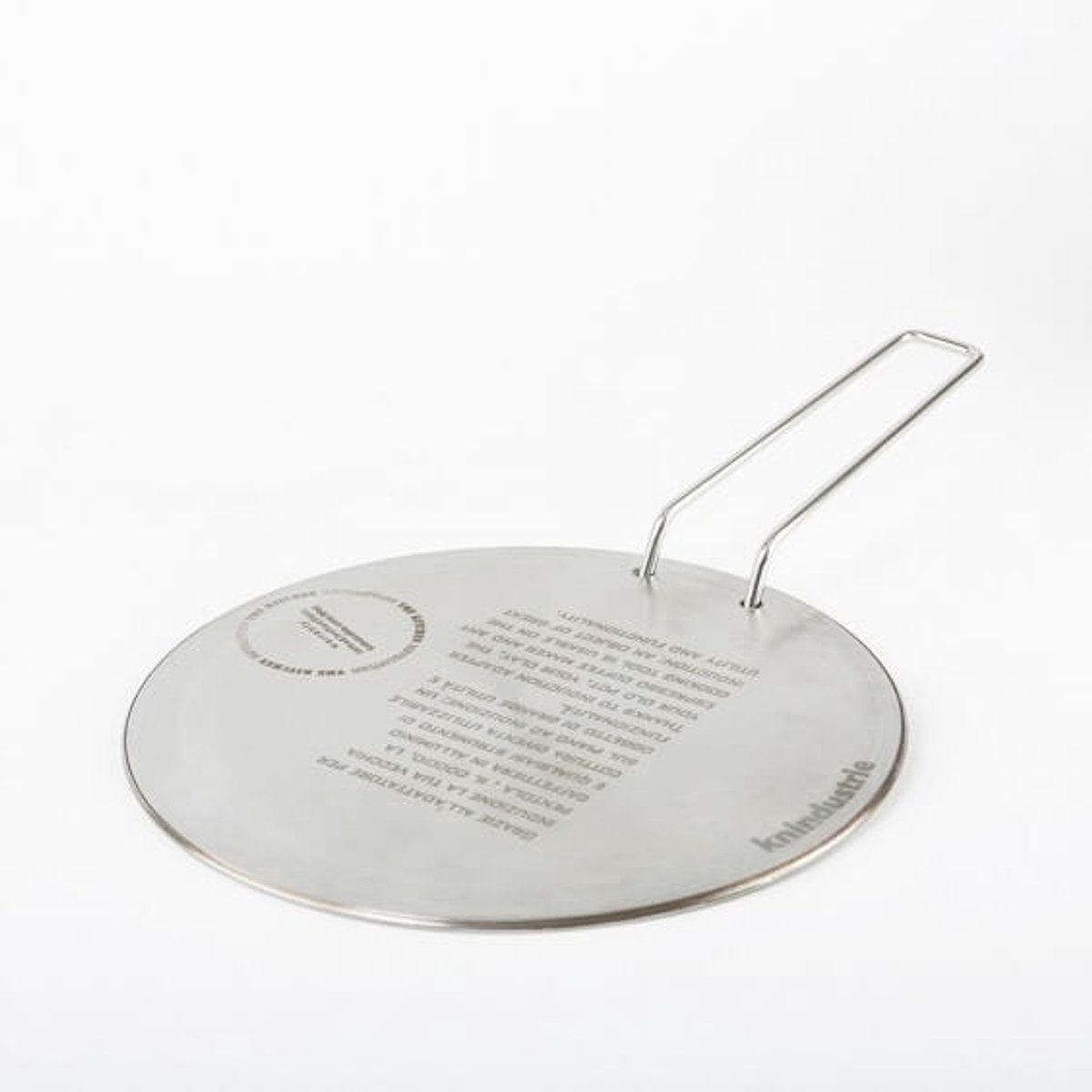 KNIndustrie Universele Inductie Adapter - Anti-aanbak Aluminium - Afneembare Handgreep - hoge kwaliteit - praktisch