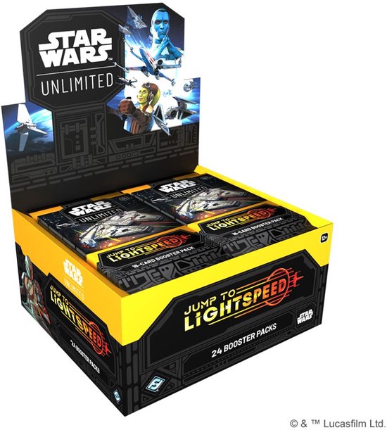 Star Wars - Unlimited Jump to Lightspeed - Booster Display