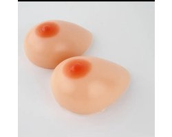 Siliconen Borsten- Borstprothese-Nep borsten- C cup- 800 gram-Cosplay- Travestie-Transgender-Crossdresser
