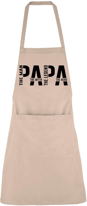 L'Homme Le Mythe La Legend Le Hero Tablier de barbecue | LE ROI DU GRIL | Tablier / Tabliers de cuisine | Cadeau du Père | Cadeau d'anniversaire | papa | Père | BBQ | FÊTE DES PÈRES | Père Barbecue