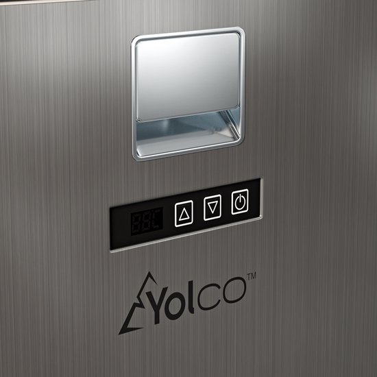 Inbouwcompressorkoelkast Yolco QL90 Zilver 85 L van Yolco — afbeelding 4