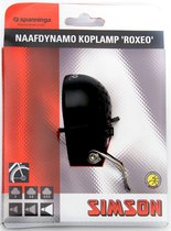 Simson Roxeo Koplamp - Fietslamp - (Naaf)Dynamo - Halogeen - Zwart