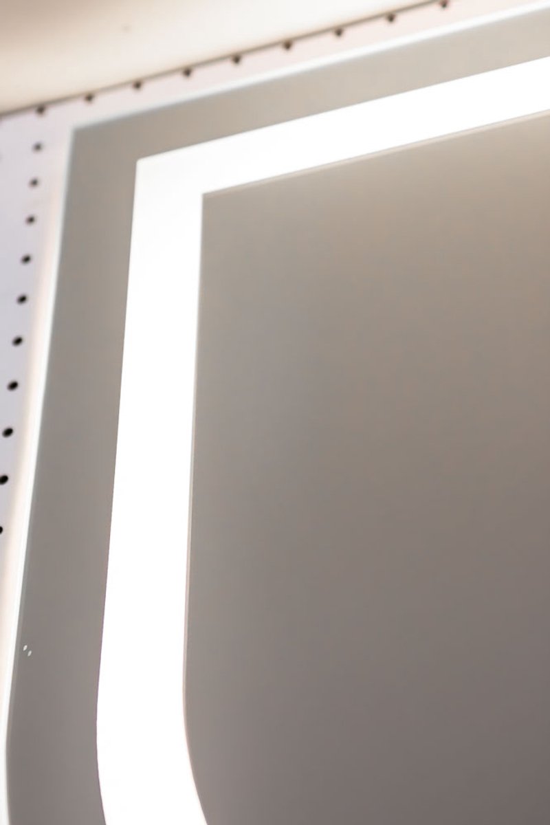 VL HOME Blad - gevormd aanrakingssensor led spiegel