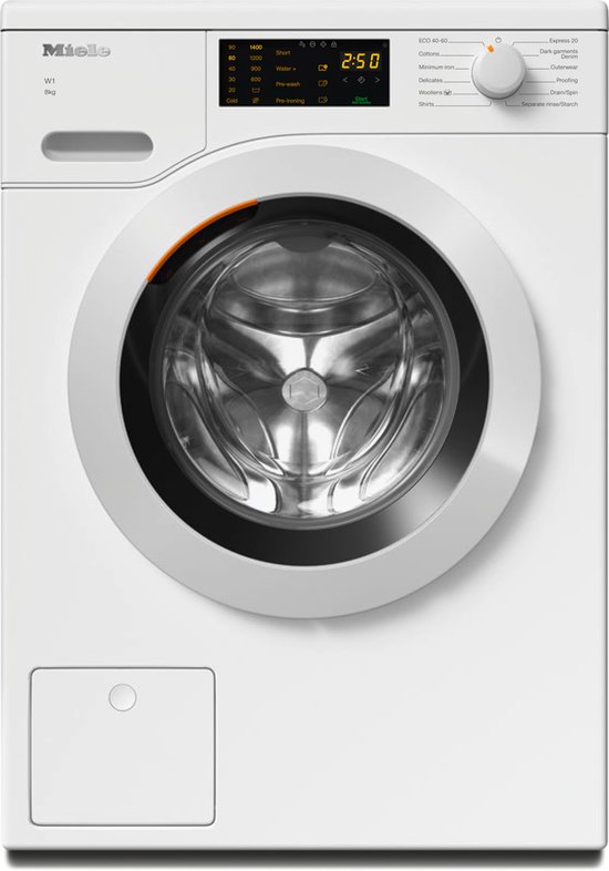 Miele WCD020 WCS wasmachine Voorbelading 8 kg 1400 RPM Wit