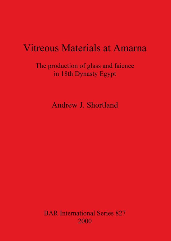 Vitreous Materials at Amarna - cover