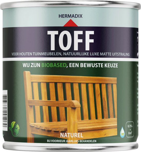 Hermadix Toff Teak onderhoudsolie - 0,75 liter