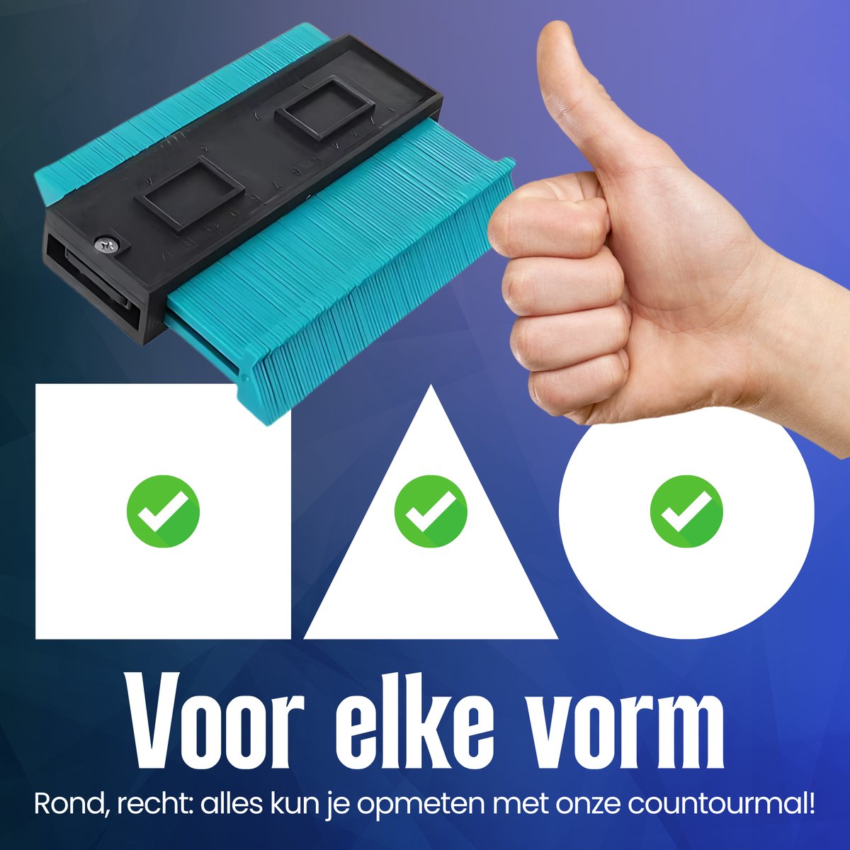 Mini-whiteboard met markeerstift en magneten