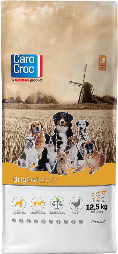 CaroCroc Original 12,5 kg & 3 kg [23/12] met 80 gram premium snack