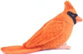Hansa pluche Kardinaal vogel knuffel 9 cm
