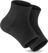 Twenty4seven® Chaussettes Comfortable pour éperon de talon - Chaussette Zwart - Protecteurs de talon - Semelles intérieures en gel - 2 pièces - Taille unique