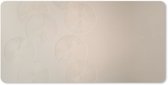 Muismat XXL 90x45 cm - Bureau onderlegger - Bureau mat Japandi - Beige - Modern - Bureaumat - Gaming mousepad xl - Bureaulegger groot - Computer deskmat
