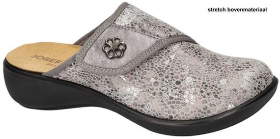Josef Seibel - Femme - gris - pantoufles et mules - pointure 38