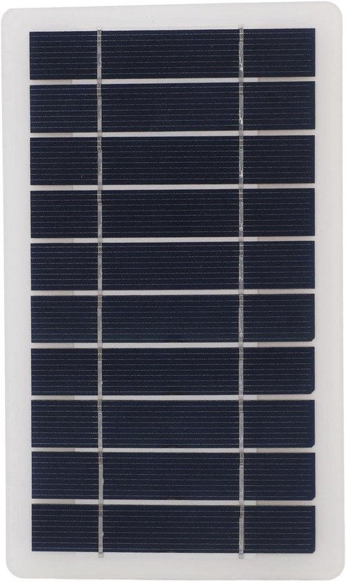 Zonne-energie Oplader – Compact 5,9x5,1 Inch, 2,9 Oz, Monokristallijn, 19,5% Rendement, USB-poort 5V/500mA, Voor Kamperen En Wandelen