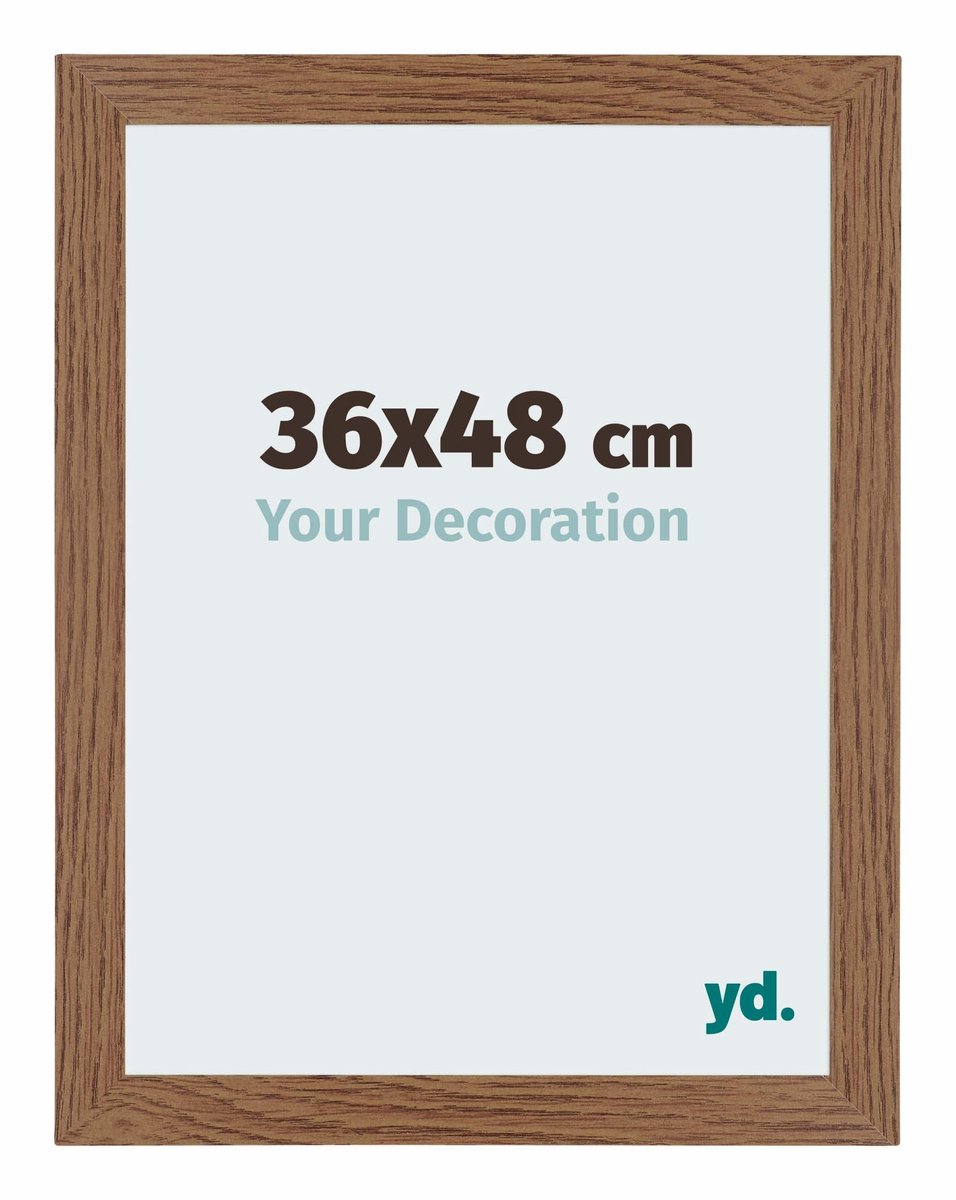 Your Decoration - Fotolijst 36x48 cm - MDF - Eiken Rustiek - Mura