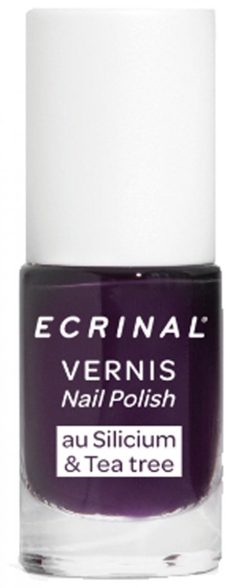Ecrinal Silicium + Tea Tree Polish 5 ml (Kleur : Intens violet)