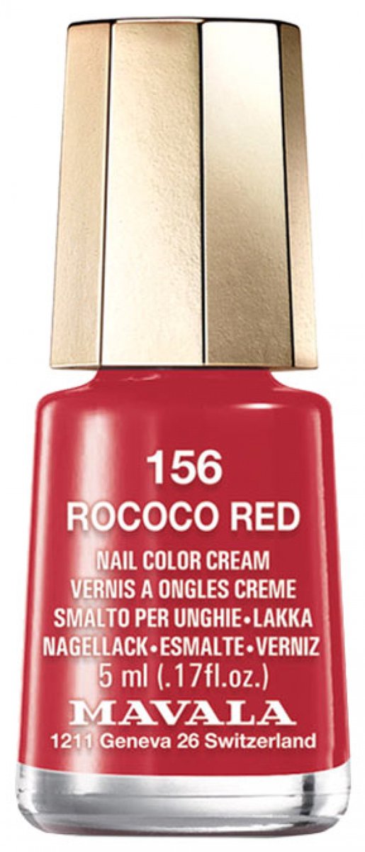 Goedkoopste Mavala - Rococo Red 156 - Mini Nagellak
