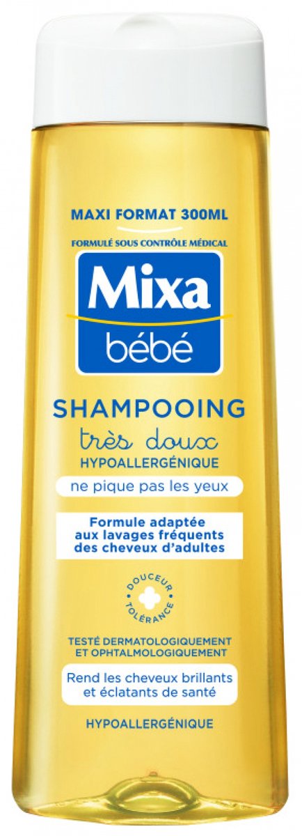Mixa Bébé Zeer Zachte Hypoallergene Shampoo 300 ml