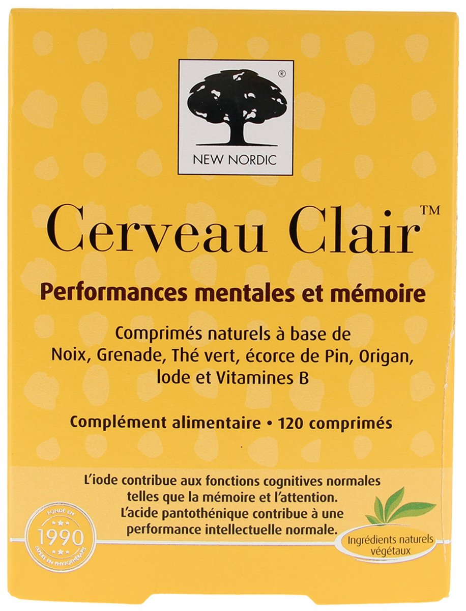 New Nordic Clear Brain 120 Tabletten