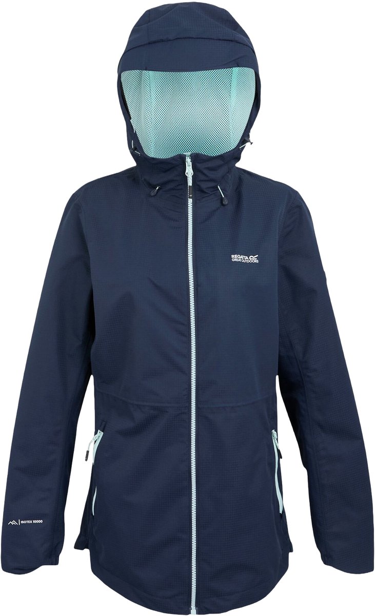 Regatta Hamara IV Waterdichte Jas Dames Waterdichte jas Blauw