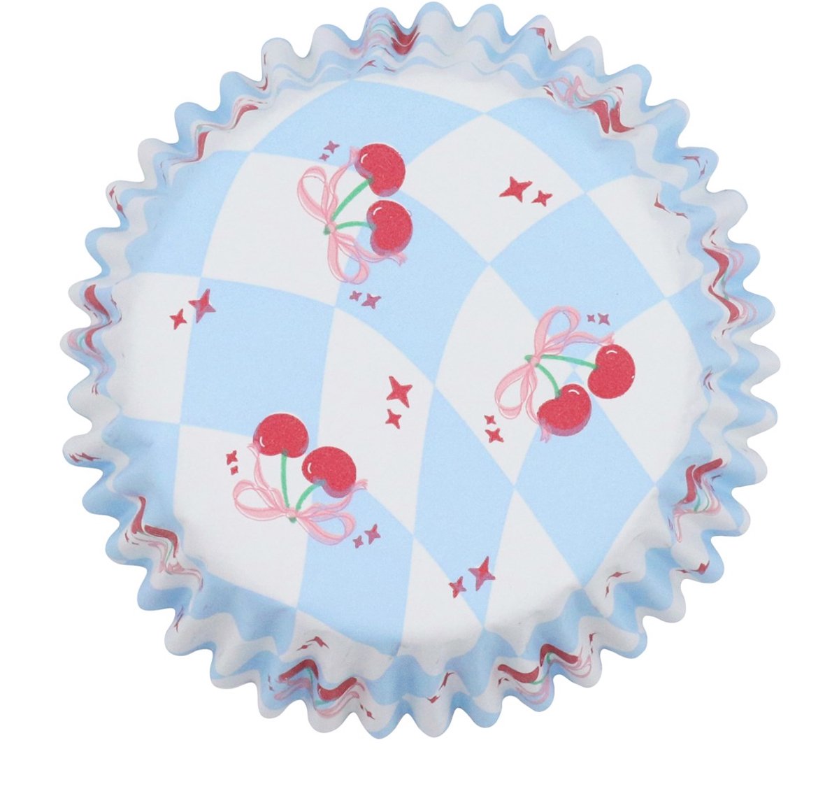 PME Vintage Foil-lined Cupcake Cases - Tied with a Little Bow (Pack of 30)