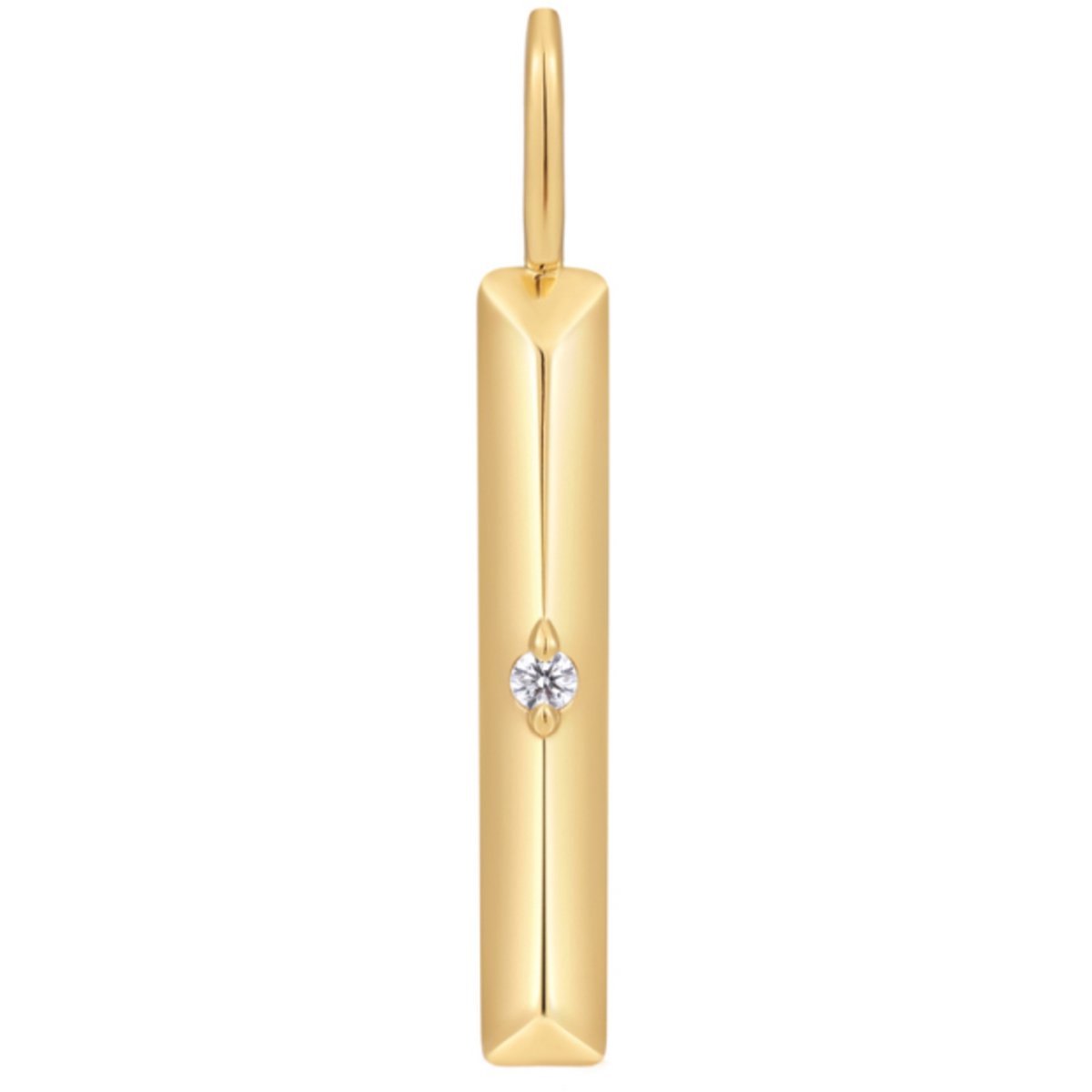 Ania Haie AH NC048-15G Pop Charms Dames Hanger - Fantasie - Sieraad - Zilver - Goudkleurig - 925 Zilver - 3 mm breed - 17 mm lang