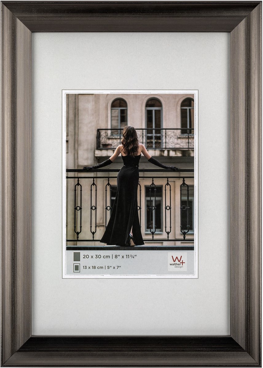 Walther Venice - Fotolijst - Fotoformaat 13x18 cm - Staal