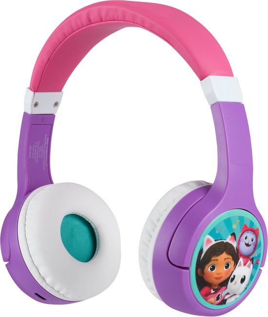 Gabby's Poppenhuis - draadloze kinderkoptelefoon - met - Gabby's - €28,68