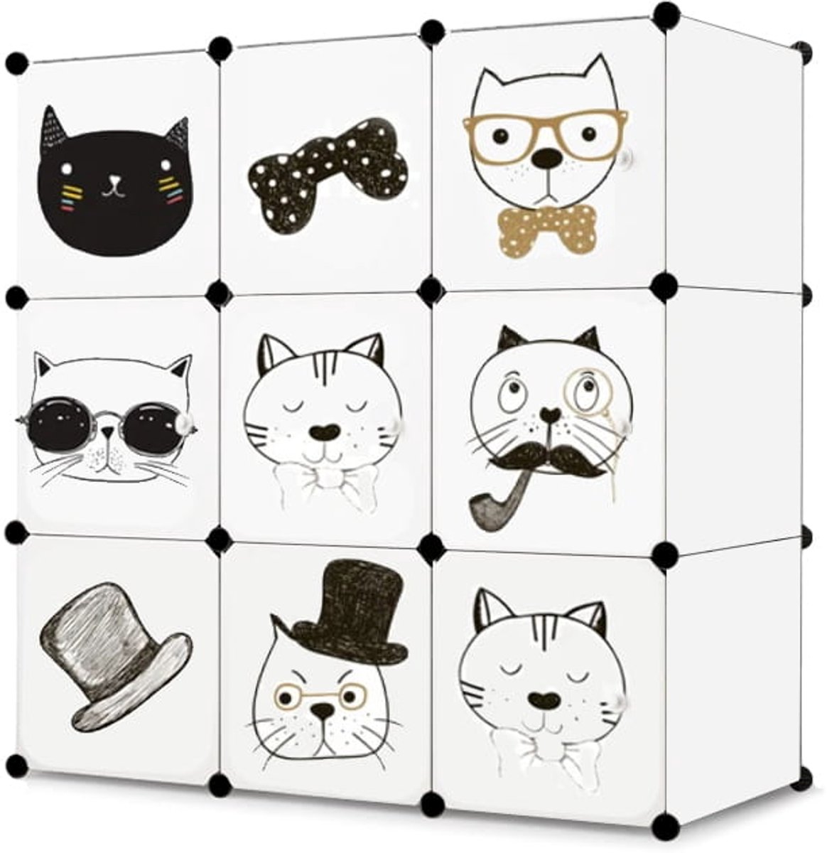 Kinder modulaire kast 9x - W02